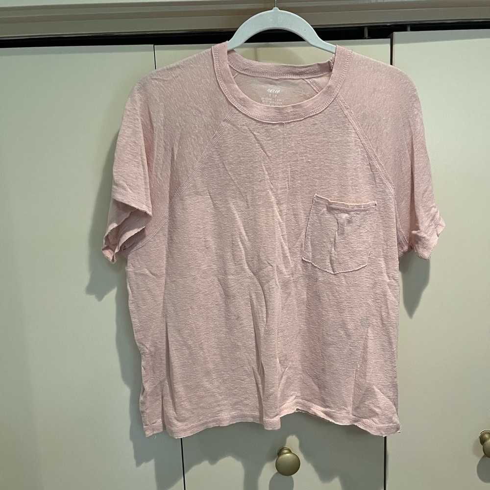 Aerie Soft Pink Tee